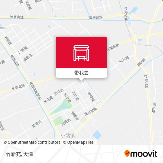 竹新苑地图