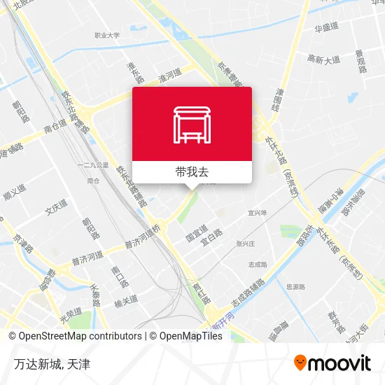 万达新城地图