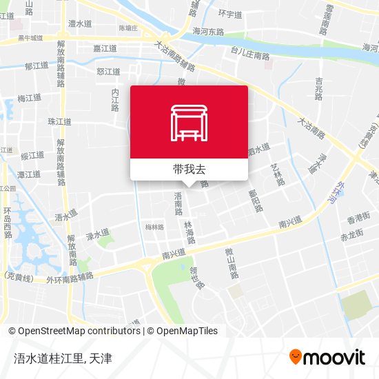 浯水道桂江里地图