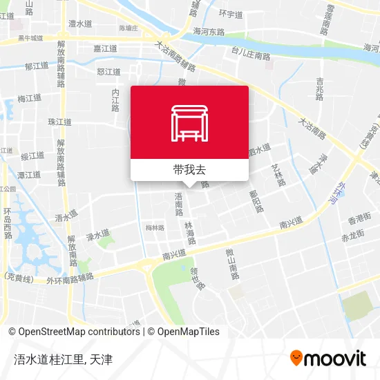 浯水道桂江里地图
