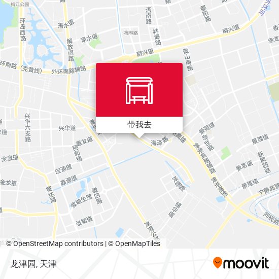 龙津园地图