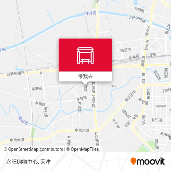 永旺购物中心地图