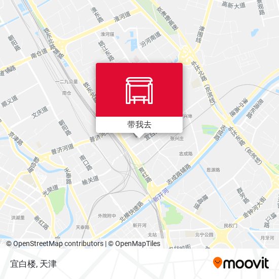 宜白楼地图