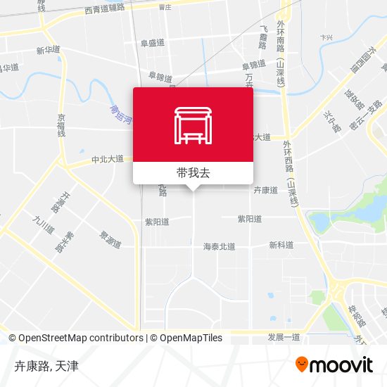 卉康路地图