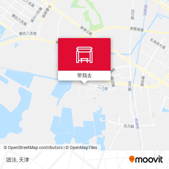 团洼地图