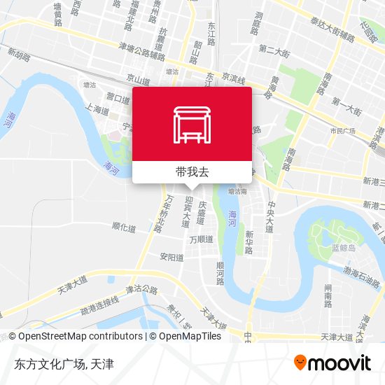 东方文化广场地图