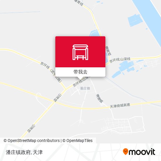 潘庄镇政府地图