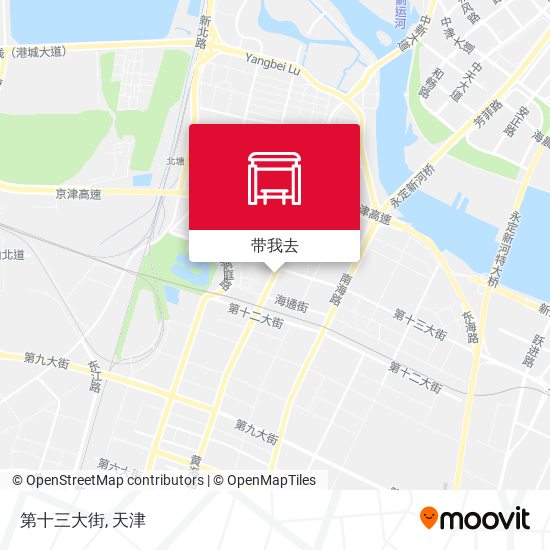 第十三大街地图