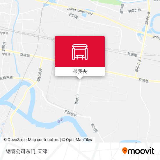 钢管公司东门地图