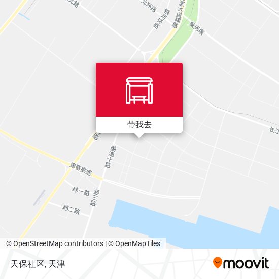 天保社区地图