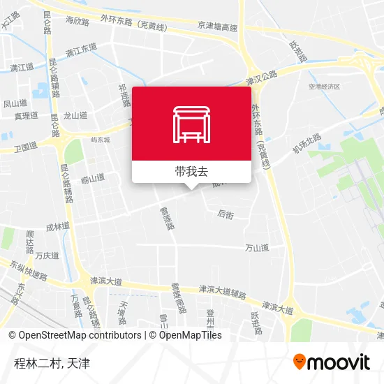 程林二村地图