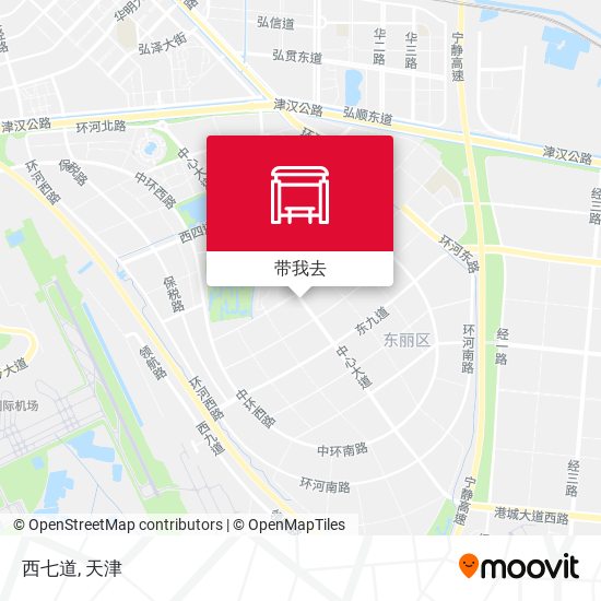 西七道地图