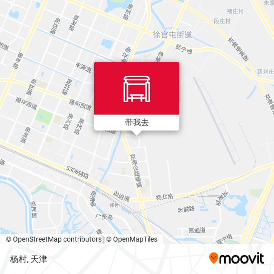 杨村地图