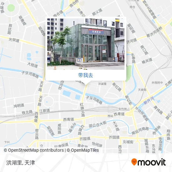 洪湖里地图