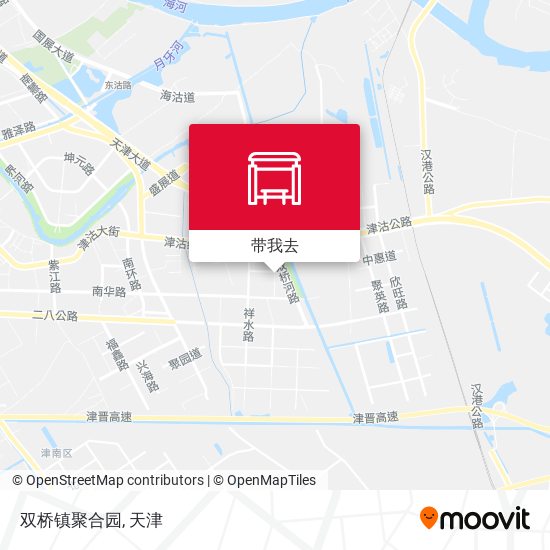 双桥镇聚合园地图
