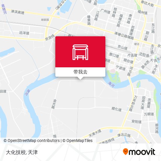 大化技校地图