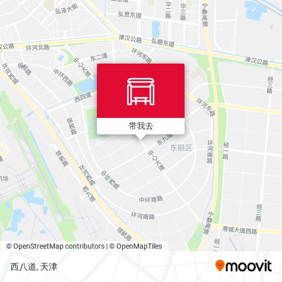 西八道地图