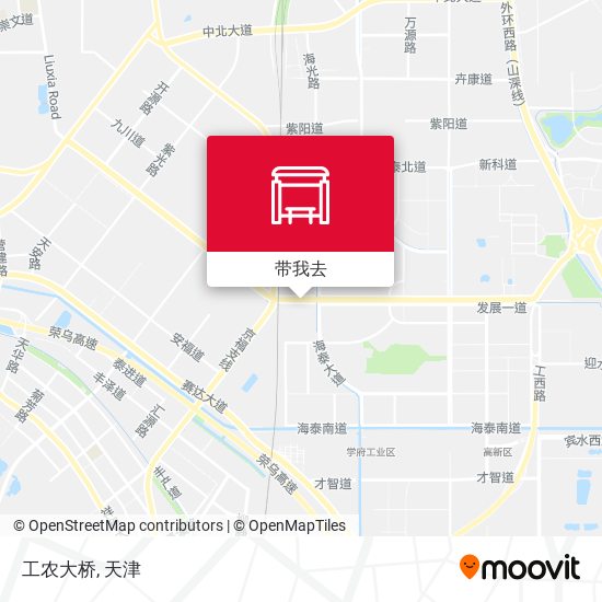 工农大桥地图