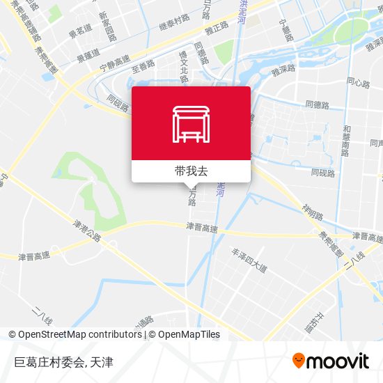 巨葛庄村委会地图