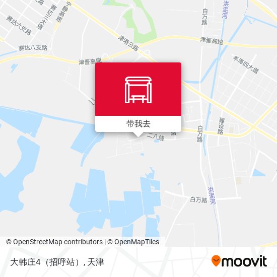 大韩庄4（招呼站）地图