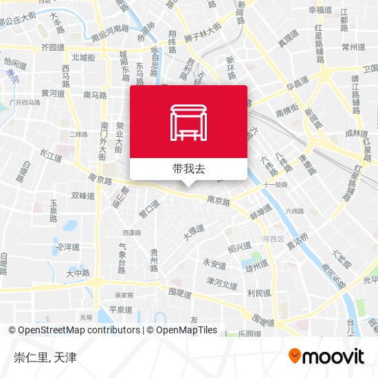 崇仁里地图