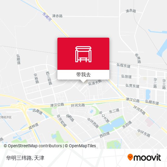华明三纬路地图