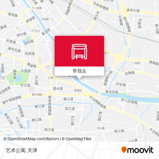 艺术公寓地图