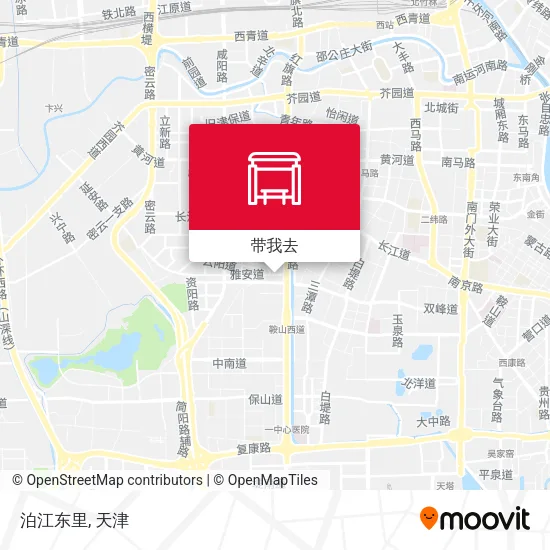 泊江东里地图
