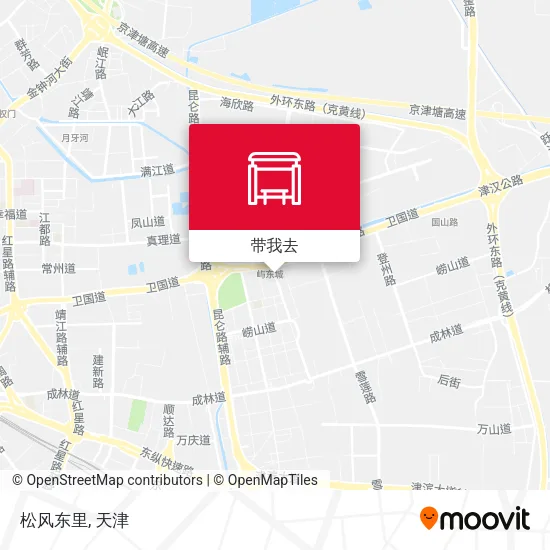 松风东里地图