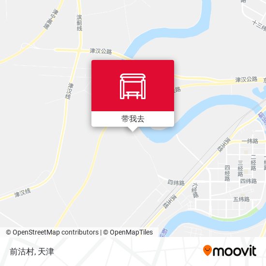 前沽村地图