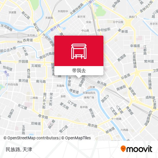 民族路地图