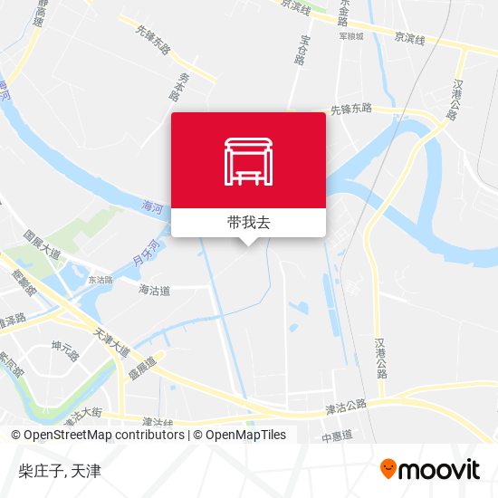 柴庄子地图