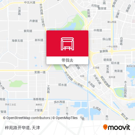 梓苑路开华道地图