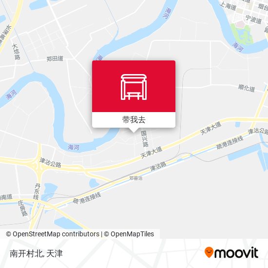 南开村北地图