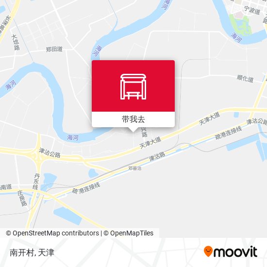 南开村地图