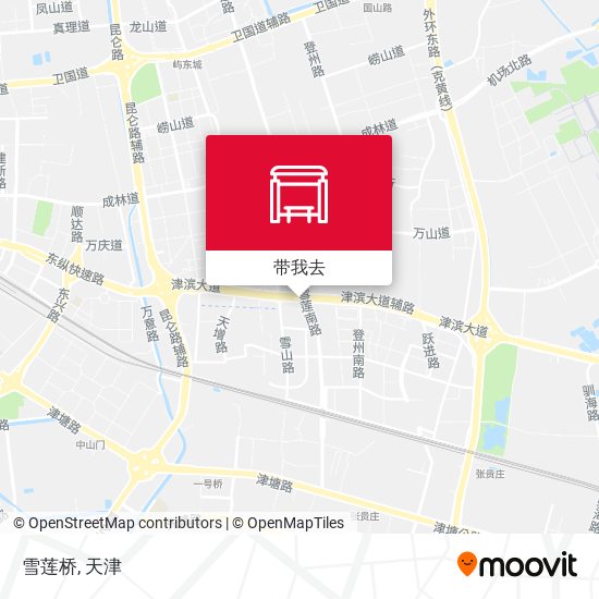 雪莲桥地图