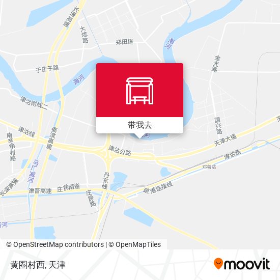 黄圈村西地图