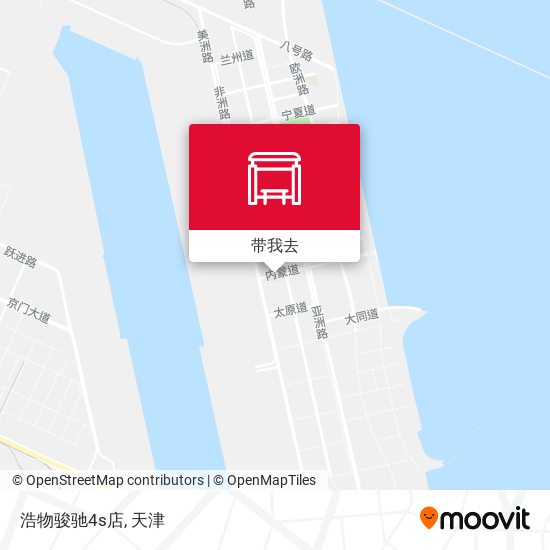 浩物骏驰4s店地图