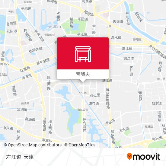 左江道地图