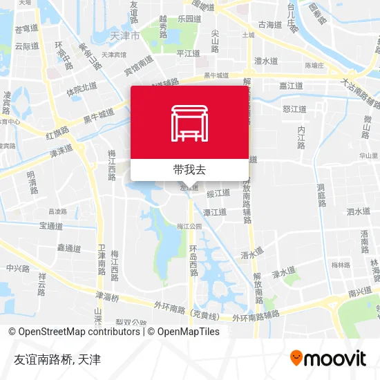 友谊南路桥地图