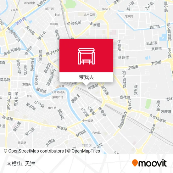 南横街地图