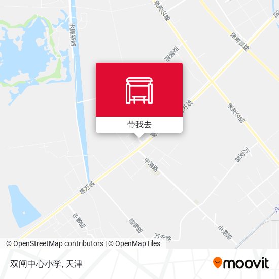 双闸中心小学地图