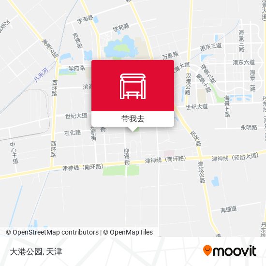 大港公园地图