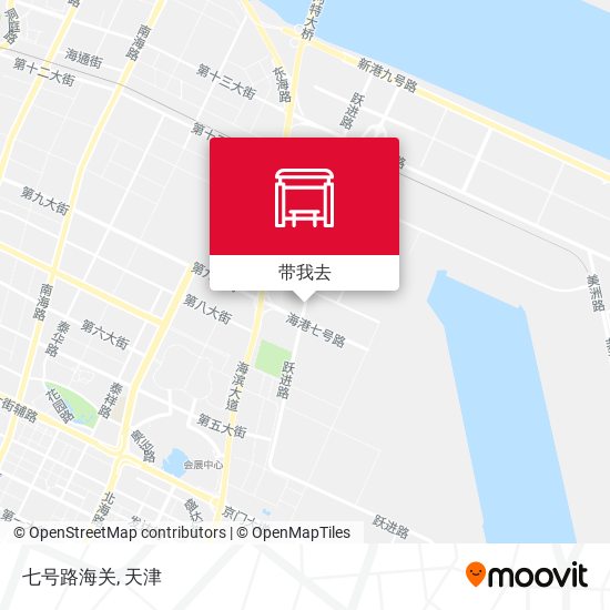 七号路海关地图