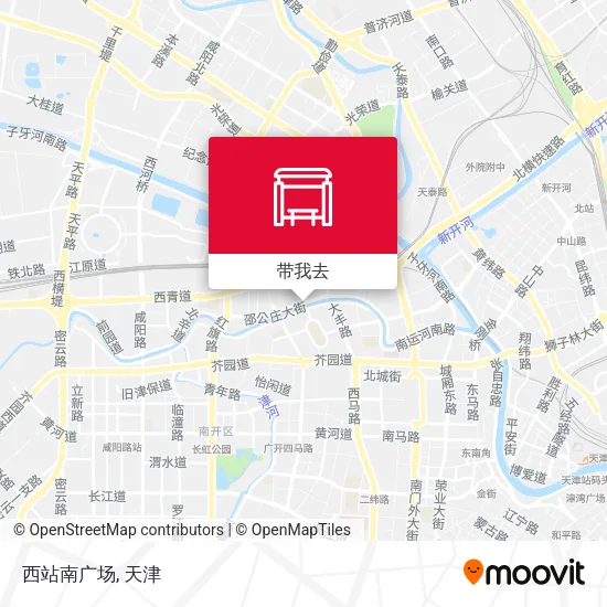 西站南广场地图