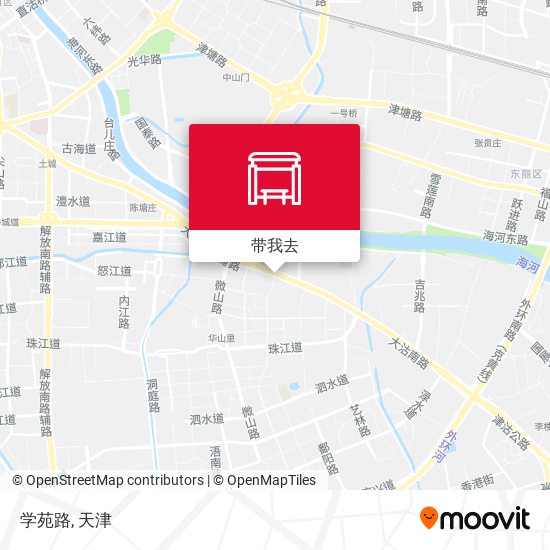 学苑路地图