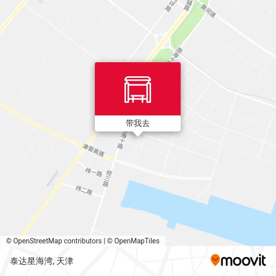 泰达星海湾地图