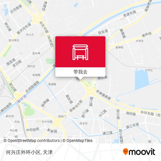 何兴庄外环小区地图