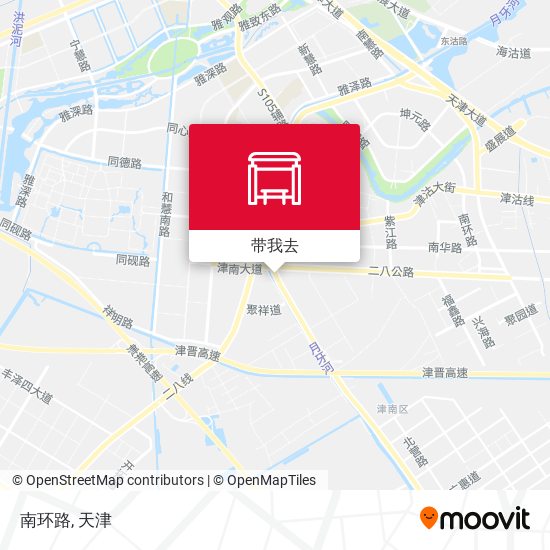 南环路地图