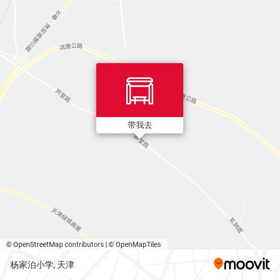 杨家泊小学地图